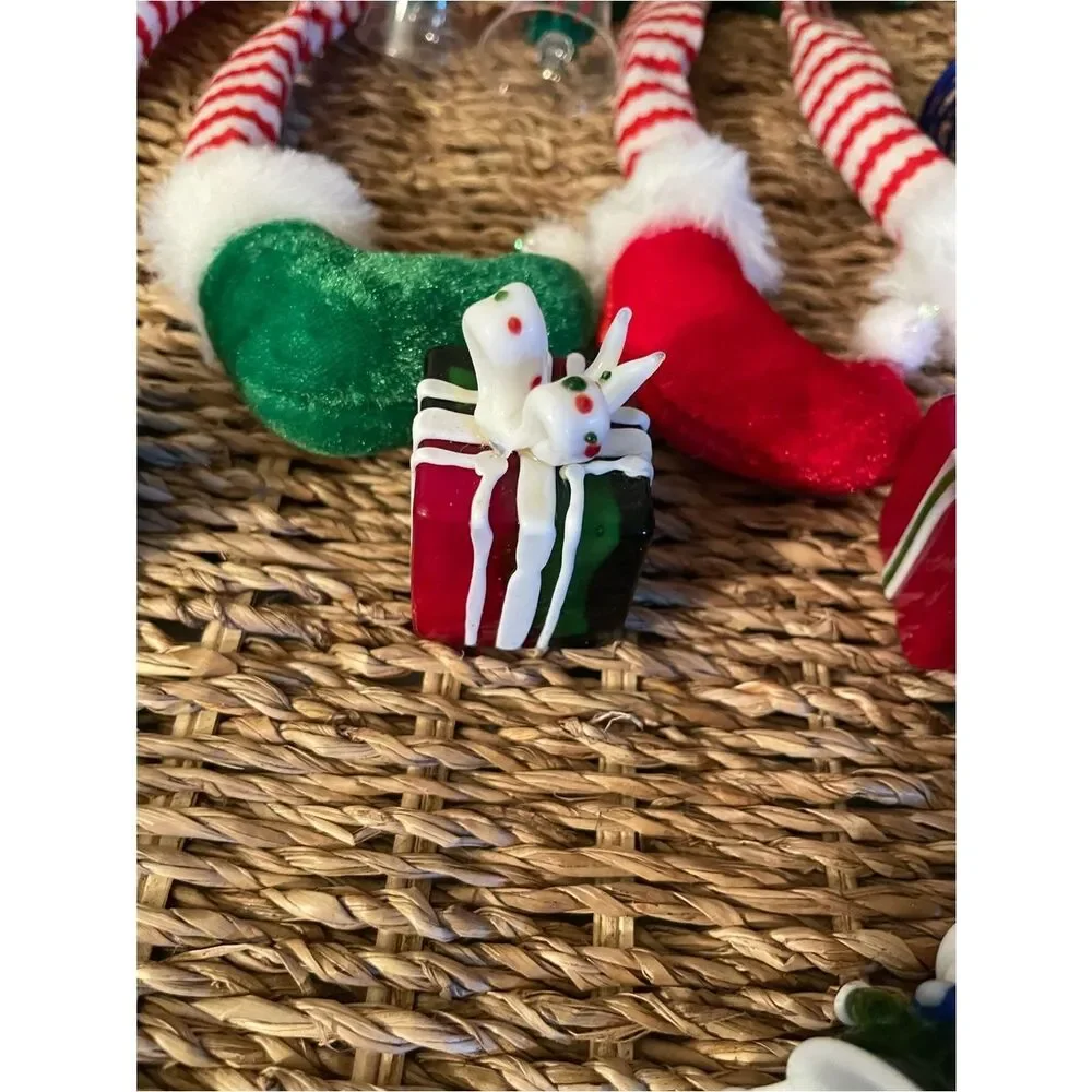 Elf Darling Christmas Shelf Sitters & Glass Blown Christmas Tree Ornaments